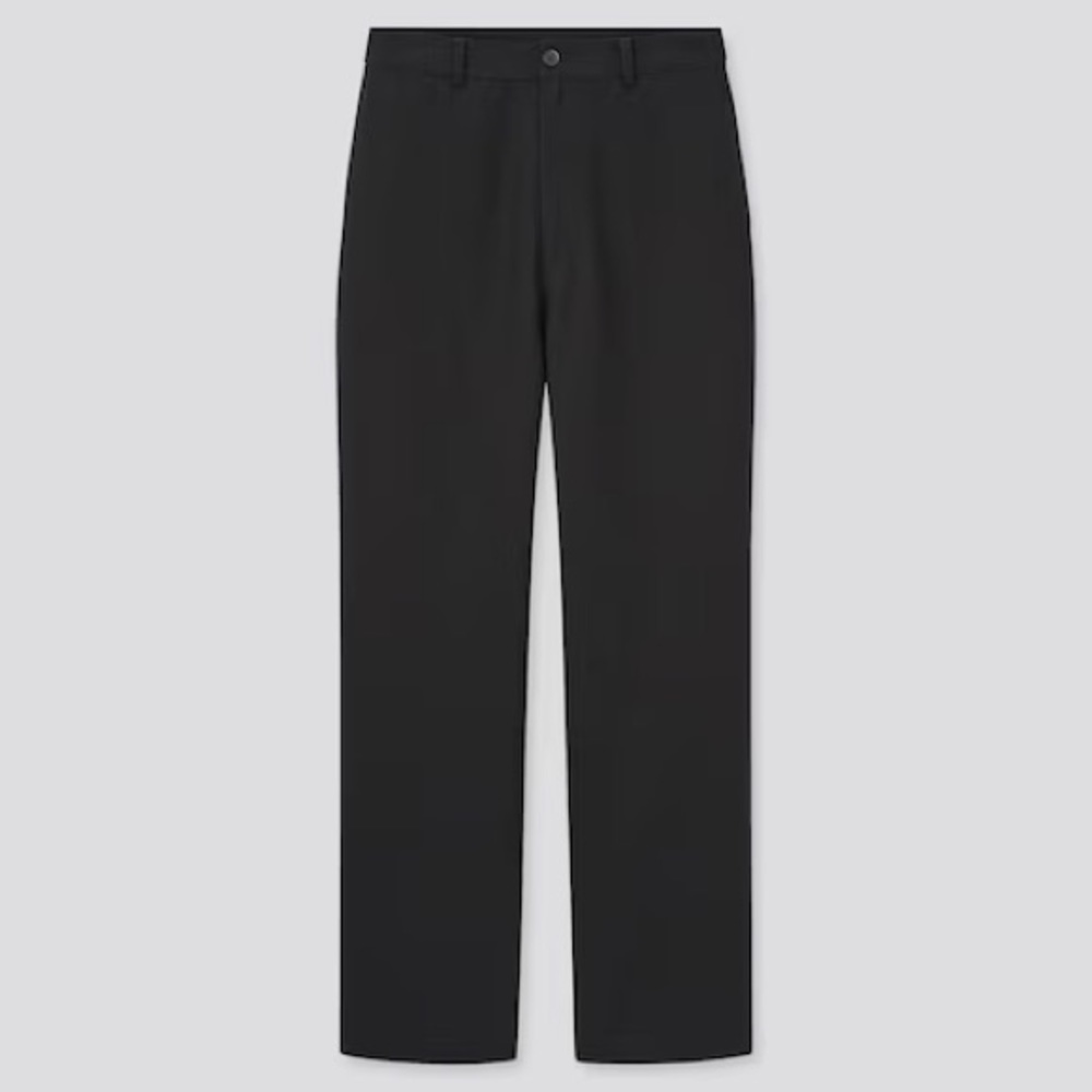 Uniqlo Linen Blend Relaxed Straight Pants